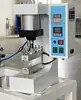Máquina de afinar elástico, máquina de pesponto, máquina pneumática de achatar, máquina automática de achatar cadarços, máquina de hot stamping com aquecimento superior e inferior