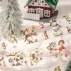 Série Noite de Natal Estranha Dia Bonito Fita Tema de Natal Caderno Material DIY Laço Decorativo Adesivos 6 Estilos