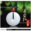 Colgante de Hebilla de Paz Natural de Xinjiang, Colgante de Jade Seda Dorada, Colgante de Cuarcita de Jade, Colgante de Jade