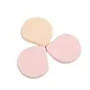 Esponja de Maquillaje con Borde en Forma de Coma, Aplicador Suave de Maquillaje para Base Líquida, Doble Uso para Seco y Húmedo, Esponja de Maquillaje tipo Beauty Blender