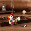 Colgante de Bolsa de Fieltro de Lana Hecho a Mano Estilo Coreano Dongdaemun de Corea del Sur Llavero de Animal Lindo Accesorios