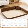 Oferta Especial Cão Feliz Tapete Cama para Pet Espesso Aquecido Casa Fechada para Gato Casa para Cachorro Calor de Inverno Cama para Gato Atacado