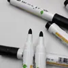 Un Bolígrafo bolígrafo para pizarra 6001 bolígrafo para pizarra un bolígrafo bolígrafo para pizarra borrable enseñanza oficina a base de agua Bolígrafo de Cabeza Grande