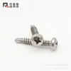 Joysus Aço Inoxidável 410 Cabeça Redonda Cruzada Cauda de Broca Rabo de Andorinha Autoatarraxante Cabeça Panela Cauda de Broca Parafuso Auto-perfurante M4.2m4.8