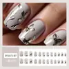 Uñas Postizas Pequeñas Frescas, Varias Opciones, Parches de Uñas Postizas Removibles, 24 Piezas, Parches de Uñas para Manicura Rubor, Venta al por Mayor de Productos Terminados
