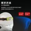 Linterna Frontal de Luz Fuerte al Por Mayor para Exteriores Multifuncional Led Transfronteriza Lámpara de Minero Pesca Mini Linterna Frontal con Sensor