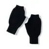 Luvas de Caxemira 100% Caxemira Pura para Homens e Mulheres, Luvas Quentes de Tricô Coloridas da Moda Sem Dedos, à Prova de Vento e Frio