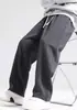 Pantalones casuales para hombre estilo americano, nuevo modelo otoño e invierno 2026, pantalones casuales de pierna recta, corte holgado, pants deportivos holgados para hombre