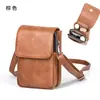 Bolsa de Celular Simples e Estilosa, Bolsa Transversal Marrom PU Retrô, Bolsa Portátil para o Dia a Dia com Múltiplos Bolsos, Alça de Ombro Ajustável, Bolsa Quadrada Pequena