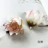 Flor de Piña Individual Simulada Flor de Capullo de Rosa para Hacer Manualidades Accesorios de Material para Tocado de Flor Fotografía Casera Arte Floral Pequeños Adornos