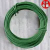 Jardinería Maceta para Flores Plantas Enredaderas Trepadoras Modelado Alambre de Hierro Verde Recubierto de Plástico para Manualidades Florales Caseras DIY Alambre Suave para Atar