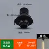 Rectificador de silicio controlado por TRIAC foco ajustable de ángulo pequeño LED empotrado 1W3W5W corte 5.5cm 60m