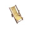 Casa de muñecas Casa de muñecas Madera Mini Silla de playa Silla plegable Silla reclinable para exteriores Escena en miniatura Adornos pequeños
