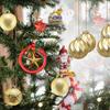 Bolas de Navidad de Vidrio Nuevas Transfronterizas Bolas Decorativas para Árbol de Navidad Adornos Navideños Adornos Navideños