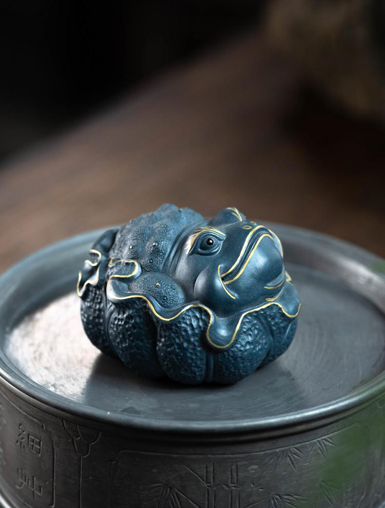 描金貔貅绿泥三款202041