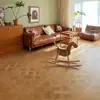 Piso laminado de parquet retro Versailles francés al por mayor casa de huéspedes tienda de ropa 12 mm resistente al desgaste