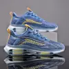 Dropshipping Calçados Masculinos 2026 Novos Tênis de Corrida com Amortecimento a Ar de Verão Tênis Esportivos Casuais Modernos com Absorção de Choque Solado Grosso Tênis de Pai