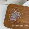 Brillo Súper Colorido Arte de Uñas Mini Zirconias de Fondo Plano Pedrería Pequeña Pedrería Ultra Brillante Decoraciones de Pedrería Decoraciones de Diamantes Pequeños Pedrería de Colores Venta al por Mayor
