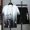 Deportes y Ocio Talla Grande 2026 Verano Nuevo Estilo Holgado de Manga Corta Traje Corto Camiseta Versátil para Hombre Venta al por Mayor Exportación