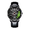 Movimiento de cuarzo automático de comercio exterior Reloj de rueda para hombre Reloj de rueda no mecánico Reloj de moda fabricante mayorista