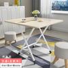 Mesa dobrável mesa de jantar retangular simples casa pequeno apartamento jantar mesa redonda aluguel barraca simples portátil ao ar livre