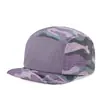 Boné de Beisebol de Cinco Painéis com Estampa Xadrez Camuflada para Verão, Top Macio, Chapéu para Esportes ao Ar Livre com Proteção Solar, Chapéu de Sol, Chapéu para Cabeça Grande para Mulheres