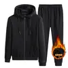 Conjunto Deportivo de Algodón Puro para Hombre con Logo Personalizado Traje de Moda Chaqueta de Primavera y Otoño Camiseta Transpirable de Manga Larga para Correr Casual para Hombre