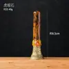 Pedra Lapidada de Cristal Natural Transfronteiriça Coluna de Cristal Árvore da Vida Sino Criativo Sino de Mão Adorno de Decoração de Adereço de Halloween