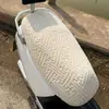 Nueva funda elástica antiescaldado para asiento de vehículo eléctrico, universal para scooters eléctricos y motocicletas, a prueba de sol y adecuada para todas las estaciones, antideslizante