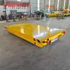 Fabricante de Carro Plano Eléctrico de Henan, Carro sobre Rieles Eléctrico a Batería con Capacidad de Carga de 10t, Ruedas de Acero Fundido para Rieles, Carro Plano Eléctrico Controlado Remotamente