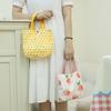 Bolsa de mão pequena de algodão Leve Verão Mão Carregando Flor de Fruta Bolsa de Mão Casual Múmia Bolsa para Mulheres