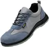 Zapatos de protección laboral para hombre, zapatos de aislamiento eléctrico, ligeros, transpirables, resistentes al desgaste, anti-aplastamiento, antipinchazos, zapatos de seguridad, pueden pasar por la puerta de inspección de seguridad
