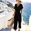 2026 Amazon Productos Nuevos de Verano Transfronterizos Europeos y Americanos Elegantes Casuales Color Sólido Irregulares Trajes de Mujer Son Modernos y Versátiles