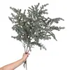 Agujas de pino artificiales, ramas de pino, ramas de ciprés, decoraciones vegetales, arreglos decorativos, arreglos florales, decoración del hogar, plantas verdes artificiales