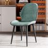 Silla con Respaldo Manicura Luz Taburete Nuevo Moderno Escandinavo Silla de Mesa de Comedor Simple Hogar Lujo Maquillaje Silla de Respaldo Viento Rojo 2023 Respaldo