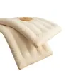 Travesseiro de Fibra de Soja Estilo Japonês, Par de Núcleos de Travesseiro para Uso Doméstico, Proteção da Coluna Cervical, Auxílio para Dormir, Travesseiro Médio-Baixo para Crianças e Estudantes, Peça Única