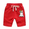 Pantalones de Verano para Niños Estilo Coreano 2020 Pantalones Cortos Delgados de Unicornio para Niñas Pantalones de Cinco Puntos Ropa Exterior para Bebés Pantalones Casuales de Longitud Media