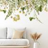 Planta verde tropical flor de margarita sala de estar pasillo dormitorio pared de fondo decoración pegatinas de pared transfronterizo AliExpress generación de cabello
