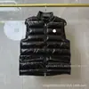 Comercio exterior transfronterizo Chaleco acolchado de otoño e invierno con cuello alto para parejas, hombres y mujeres, prenda exterior casual de moda