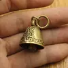 Latão padrão dragão vintage sino de cobre pingente personalizado artesanato criativo sinos de vento antigo antigo pequeno cobre atacado