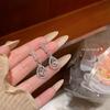 Brincos de gota de água de diamante flash requintado para mulheres 2024 novos brincos de explosão brincos de temperamento único brincos de alto sentido atacado