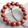 Pulseira de Madeira de Pera 108 Contas para Homens e Mulheres Pulseira de Casal Joias para Contas de Teatro Literário Pulseira de Contas de Sândalo