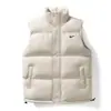 Nuevo Chaleco Corto de Plumas Otoño e Invierno 2025 Estilo Coreano Moderno Sin Mangas Chaleco para Hombre Chaqueta de Plumas Casual Talla Grande