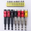 Varilla de Extensión Multiángulo de 1/4" 6.35mm Liberación Rápida Auto-Bloqueante Magnética Hexagonal Direccional