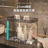 Estante de Almacenamiento Doble Capa de Lujo Ligero para Baño, Estante de Almacenamiento de Cosméticos para Lavabo de Baño, Estante de Almacenamiento de Productos para el Cuidado de la Piel de Escritorio