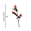 Flores artificiales, arreglos de mini calabazas de terror para Halloween, ramos de Navidad, plantas verdes de Halloween, decoraciones de cara de fantasma, adornos navideños