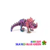 Venta Caliente Transfronteriza Personalizado Impreso en 3D Lindo Mini Multicolor Esqueleto Fósil de Triceratops Dibujo Animado Ornamento de Dinosaurio