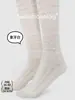 86073 Calcetines Zhuji Primavera/Verano Calcetines de Encaje para Pantorrilla Estilo Ins Coreano Lolita Color Sólido Calcetines de Malla Apilables