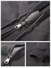 Chamarra sudadera para mujer, nuevo modelo primavera y otoño, ropa de mujer Jimo, sudadera con capucha gris con cierre, atuendo de otoño estilo coreano