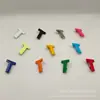 Metal Multicolor Letras Inglesas Macarrón Dopamina Universal Ropa Bolsa Broche Accesorios